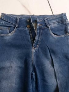 Dark Blue Denim Jeans