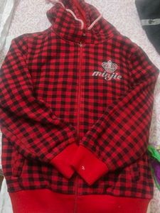 woolen jacket with hoodie