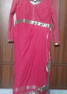💃WOMEN PARTY WEAR SITCHED STRAIGHT DUPPATTA SET💃