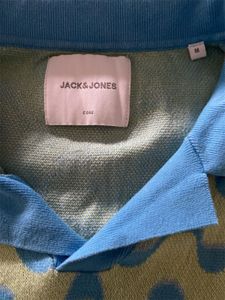 Jack &amp; Jones Retro Wave Knit Polo