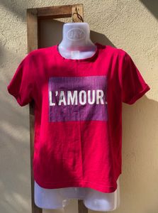 Pink L'amour Tee