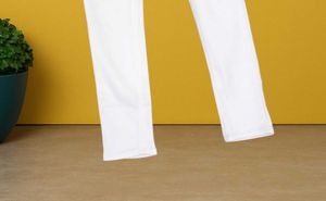 M@98 Size-32 White Skinny Jeans