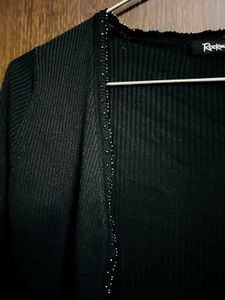 Elegant Black Cardigan