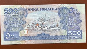 500 Somaliland Shillings