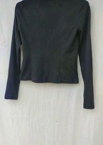 Princess Cut Black Blazer