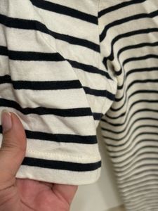 H&amp;M Striped T-Shirt Dress (XS size)