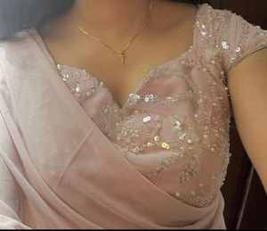 Pastel Pink Saree