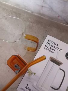 EXTRA DURABLE GLASS SIPPER (New product)