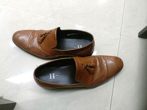 Shoes Pure Leather Light Brown