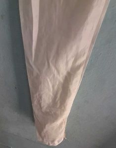 Beautiful White Coloured Gown. Festive Type.