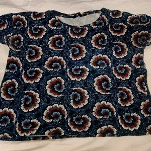 Floral Print Top Only @99