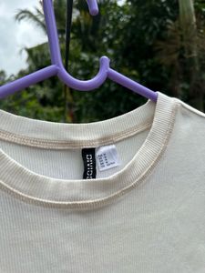 H&M Divided Ribbed Top