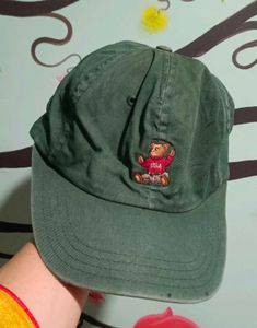 Vintage 90s Sport Polo Bear Thrased Hat