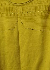 Yellow Knit Sweater
