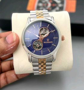 Maserati Silver Watch