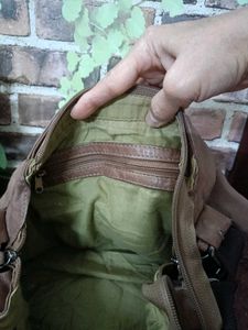 Leather hobo Handbag condition good