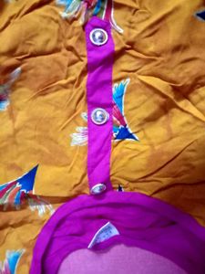 Stylish Orange Kurta