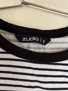 Striped Black &amp; White Top Combo