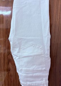 Highlander White Denim Jeans