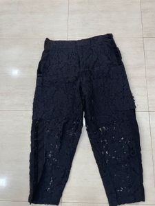 ✨ Zara Limited Edition Lace Tuxedo Joggers 🖤