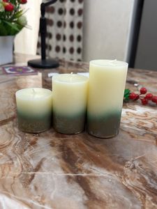 Coconut Vanilla Scented Candle Pack Of 3