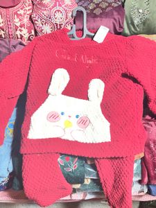 Cute Bunny Pajama Set