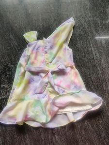 Colourful Beach/Party Frock For Babygirl
