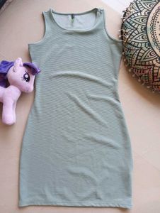 Cute Striped Bodycon Dress