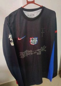 Jack × Barcelona Long Sleeve Jersey (Embroidery)