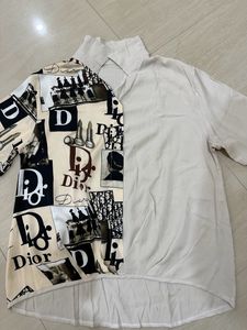 Dior Top Collar Buttonless Shirt  XXL
