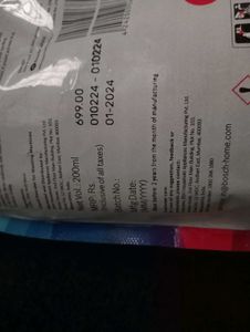 Bosch Liquid Descaler For Washing Machine 200ml