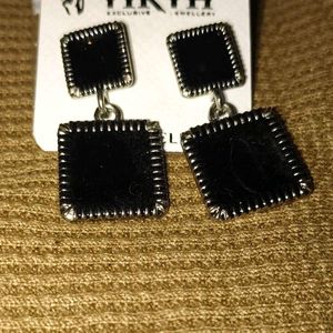 Tirth Square Drop Earrings