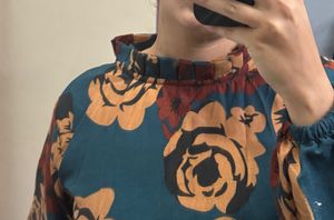 Green Floral Dress