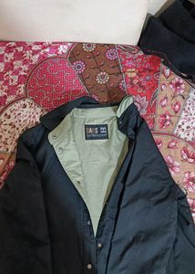 DAKS Coat - Black Both Side Wearing