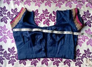 Navy Blue U Nick Blouses