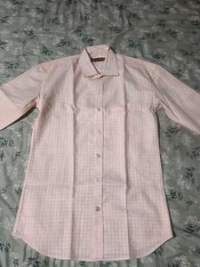 Checkered Button-Down Shirt