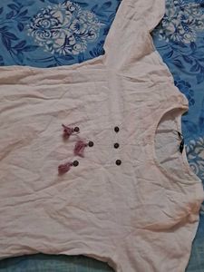 White Embroidered Kurta