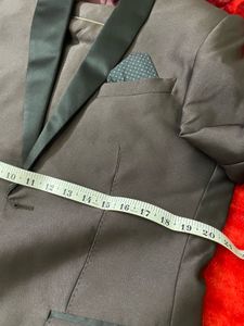 Blackberrys Coat Pant Set - Wine Colour