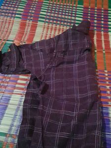 Violet Color Off Hand Shirt