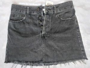 Denim Mini Skirt