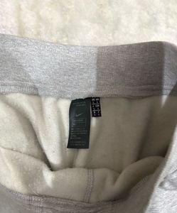 Nike Grey Melange Straight Fit Sweatpants