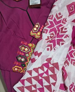 Pink Elegant Sharara