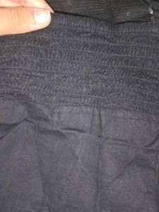 ELLIZA DONATEIN BLACK SEQUIN SPAGETTI TOP