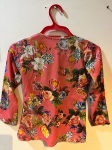 Y2k Floral Blazer
