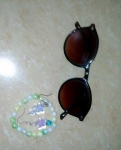 Sunglasses & Star Charm Jewelry Set both I give