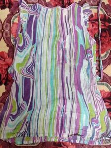 Striped Sleeveless Top