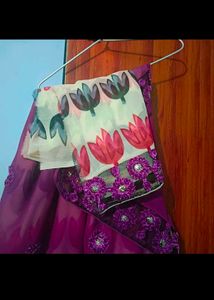 NU YR 💥Offer💜🎆Gorgeous Look Saree😍