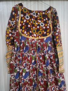 Ikkat Print Kurta Palazzo Set
