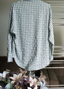 Gingham Button-Down Shirt