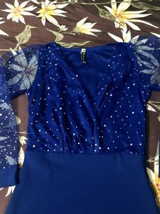 V Neck Bodycon Dress